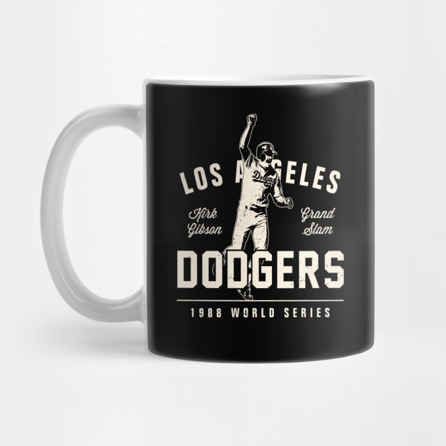 Kirk Gibson Dodgers 3 by Buck Tee by Buck Tee